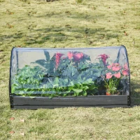 Outsunny Mini Sera de Gradina pentru plante cu acoperire in PVC transparent(m-2)