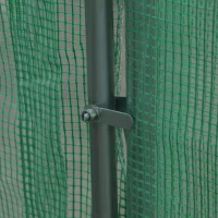 Outsunny Sera de Gradina Tunel pentru Cultivare Plante în PE, 600x300x200cm, ușă unică(m-10)