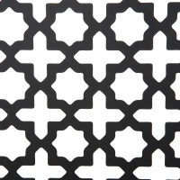 PawHut 74-105cm Pet Safety Gate Stair Barrier, with Auto Close, Double Locking - Black(m-9)