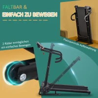 HOMCOM loopband opklapbaar elektrisch 500 W 1-12 km(m-5)