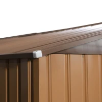 Outsunny magazie unelte, din otel galvanizat, 3.4x3.86x2m(m-9)