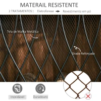 HOMCOM Frente de Lareira Dobrável Frente para Lareira com 3 Painéis com Dobradiças e Estrutura de Metal Decorativa 126x3x80cm Preto(m-6)