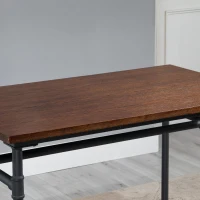 Eetgroep met 2 banken eetkamerset zitgroep tafelgroep naturel + zwart(m-8)