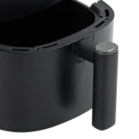 HOMCOM Friteuse à air 1300W 3L, Air fryer friteuse sans huile multifonction 12 programmes, température réglable, timer 60 min(m-9)