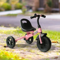 HOMCOM Kids Trike Toddler Tricycle Children Ride on 3 Wheels Bike For 1.5 - 4 Years Pink(m-10)