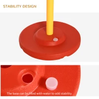 PawHut Dogs Plastic 3-Course Agility Set Yellow(m-7)