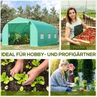 Tunel ogrodniczy szklarnia 4,5x3x2m Outsunny(m-4)