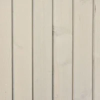 Outsunny szafa ogrodowa drewniana szopa na narzędzia domek narzędziowy szafa na narzędzia dach jednospadowy ogród kolor szary 127,5 x 50 x 164 cm | Aosom(m-8)