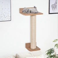 Ścianka wspinaczkowa dla kota, drapak ścienny, drapak dla kota, drzewo wspinaczkowe, słupky sizalowe(m-2)