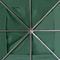 Dach pawilonu Dach zapasowy do pawilonu Pokrycie pawilonu poliester zielony 3x3 m(m-9)