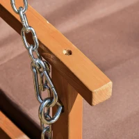 Outsunny Hollywoodschommel met zonneluifel(m-9)