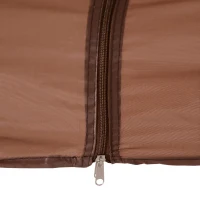 Outsunny Paviljoen met zijwanden partytent tuintent popup 3,25 x 3,25 m khaki(m-8)