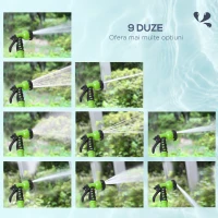 DURHAND Tambur Portabil montat pe Perete cu Derulare Automata cu Duza 20 Metri(m-7)