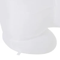 HOMCOM 5ft Outdoor Christmas Inflatable with LED Light, Lighted Blow up Polar Bear with Three Penguins, Giant Yard Party Decoration for Home Garden Lawn Party Prop(m-10)