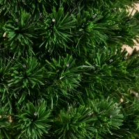 HOMCOM Sapin Arbre de noël Artificiel Lumineux 180cm avec Fibre Optique+230 LED 8 Modes Scintillants Vert Neuf 61(m-9)