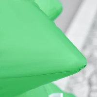 HOMCOM Árvore de Natal Insuflável 1,5 m com Decorações e Luzes LED Insuflável de Natal 65x75x150 cm Multicor(m-9)