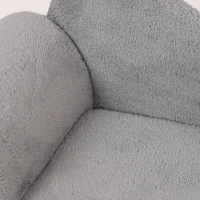 PawHut Canapea pentru caini de talie medie, pat inaltat pentru caini cu cadru din lemn, lounge pentru pisoi pentru instalare usoara, 80 x 40 x 46 cm, gri inchis(m-8)