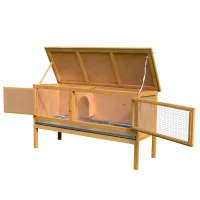 PawHut, cusca pentru iepuri, 115x44.3x65 cm(m-8)