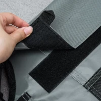 PawHut Podwyższone Łóżko dla Psa z Daszkiem - Komfort i Ochrona przed Słońcem, Oddychające, Szary + Czarny(m-8)