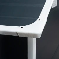 Dom Ogrodowy Outsunny z Wentylacją, Szary(m-7)