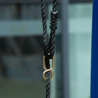 Outsunny Kinderschaukel Gartenschaukel mit Metallgestell Netzschaukel Schaukelgerüst Schaukelset Doppelschaukel mit Kletterleiter bis 4 Kinder 3-10 Jahre 285 x 138 x 175 cm(m-8)