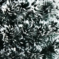 HOMCOM 4ft Artificial Prelit Christmas Tree, Snow Xmas Tree with Colourful LED Lighting Fiber Optics, Green White(m-9)