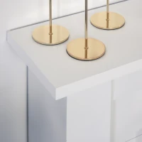 HOMCOM Lareira Elétrica com 2 Configurações de Aquecimento Temporizador e Efeito de Chama Realista 102x30x95cm Branco e Preto(m-8)