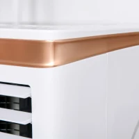 HOMCOM Conditionator portabil si Dezumidificator cu Telecomanda Timer 24H, 2 Viteze(m-10)