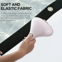 HOMCOM 120 inch Projector Screen and Stand, Portable Front & Rear Projection Screen, 4K HD 16:9 Screen for Outdoor and Indoor, Home Theater, Presentation(m-8)