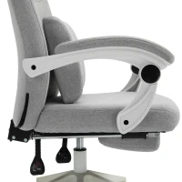 Vinsetto Scaun Birou Gri – Reglabil si Rotativ Ergonomic(m-13)