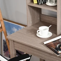 HOMCOM birou raft cu biblioteca, 105x50x137,5cm(m-7)