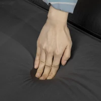 HOMCOM 3-Seater Sofa, 204 cm Sofa Couch with Button-Tufted Back Cushion, 2 Pillows and Rubber Wood Legs for Living Room, Grey(m-9)