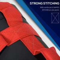 Sac de nisip pentru antrenament HOMCOM Sac de greutate cu manere anti-alunecare pentru sala de sport de acasa Antrenament de forta, 15 kg(m-4)