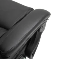 Vinsetto PU Leather 6-Point Massage Desk Chair w/ Remote Black(m-10)
