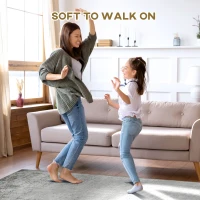 HOMCOM Grey Rug, Modern Abstract Area Rugs, Decorative Carpet for Living Room, Bedroom, Dining Room, 230 x 160cm(m-4)