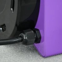 PawHut 2800W Dog Hair Dryer Pet Grooming Blaster Water Blower Dryer w/ 3 Nozzles, Purple(m-10)