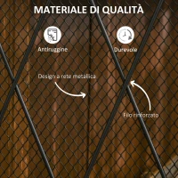 HOMCOM Parascintille per Camino in Metallo con 3 Pannelli Pieghevoli, 120x11.5x79 cm, Nero(m-7)