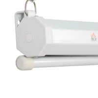 HOMCOM Ecran de Proiectare pe Perete, 120 inch, 244x183 cm(m-8)