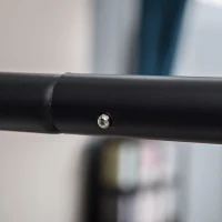 HOMCOM Aparat de antrenament Pliabil pentru Usi 75-95 cm , Otel, Negru(m-9)