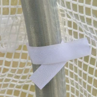 Outsunny 4L x 2W x 2H M Walk-in Polytunnel Greenhouse Outdoor Greenhouse with 2 Roll-Up Zipper Doors & 6 Windows, 25mm Diameter Galvanised Steel Frame, White(m-9)