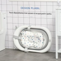 Homcom Cadita Pliabila Bebelusi – Cu Perna & Indicator Temperatura(m-4)