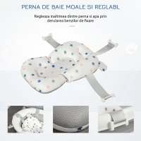 Homcom Cadita Pliabila Bebelusi – Cu Perna & Indicator Temperatura(m-6)