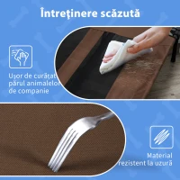 Pawhut Patut Caini – Pliant Metal & Oxford cu Geanta Transport(m-6)