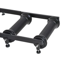 HOMCOM cadru antrenament bicicleta, 49x16x82-130cm, negru(m-11)