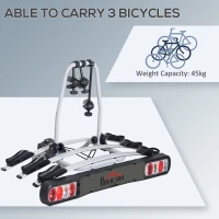 HOMCOM Bike Rack Bicycle Carrier Rear Rack(m-4)