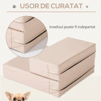 PawHut scara din burete, pentru caini si pisici, 67x39x10cm(m-6)