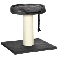 PawHut stevige krabpaal voor grote katten, kattenboom met kattenbed, XXL(m-1)