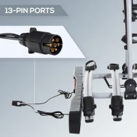 HOMCOM Bike Rack Bicycle Carrier Rear Rack(m-7)