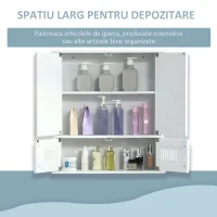 Kleankin mobilier suspendat de baie, 55x17.5x60 cm(m-5)