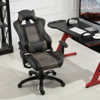 Vinsetto scaun ergonomic de birou,64.5x54x120.5-130cm, maro(m-2)